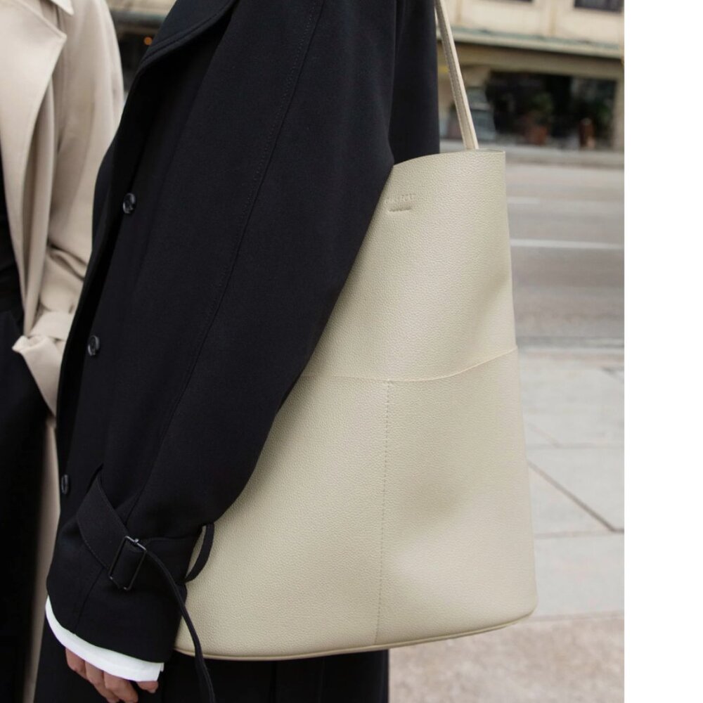 NWT - Oak + Fort Vegan Leather Tote Bag